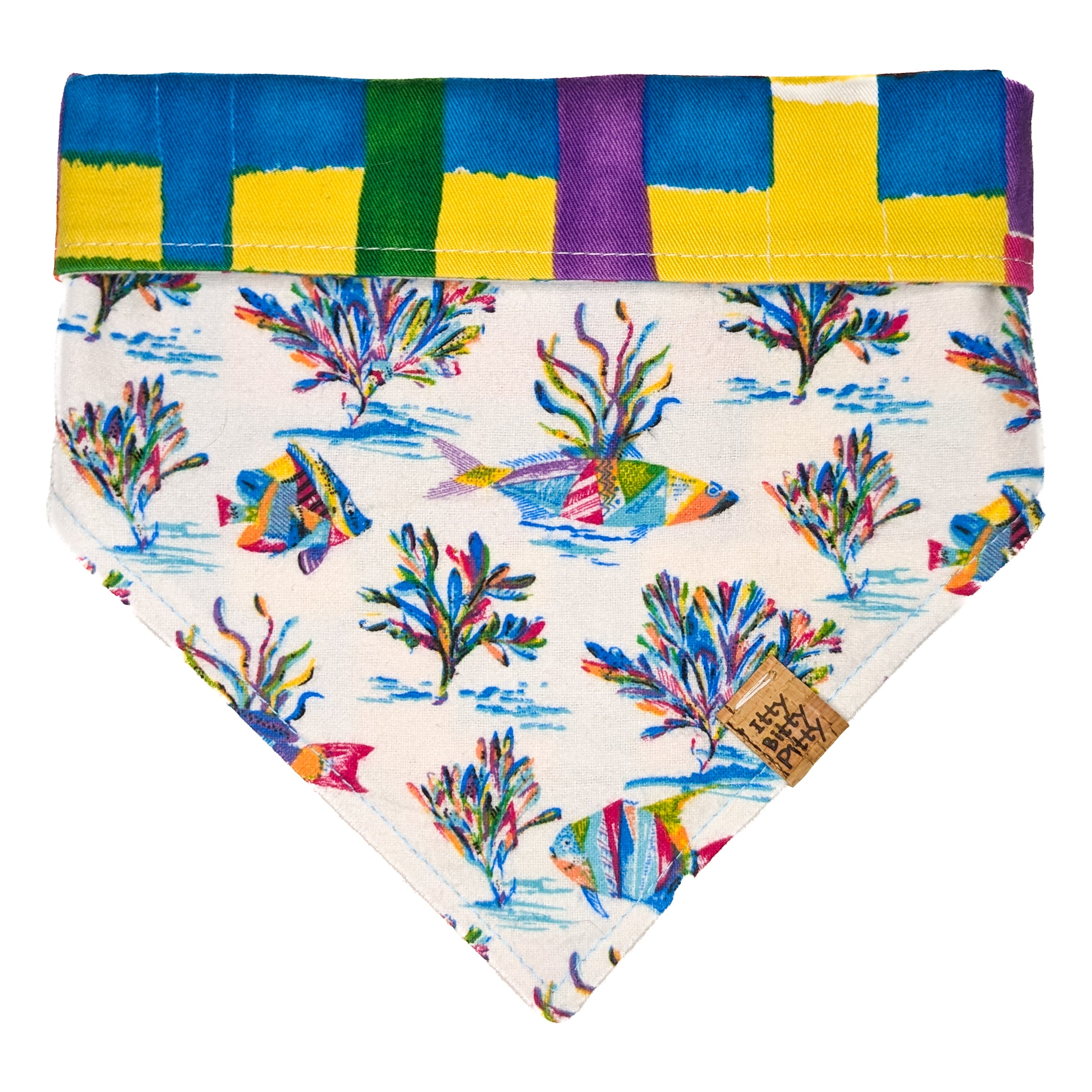 Rainbow Fish Pet Bandana