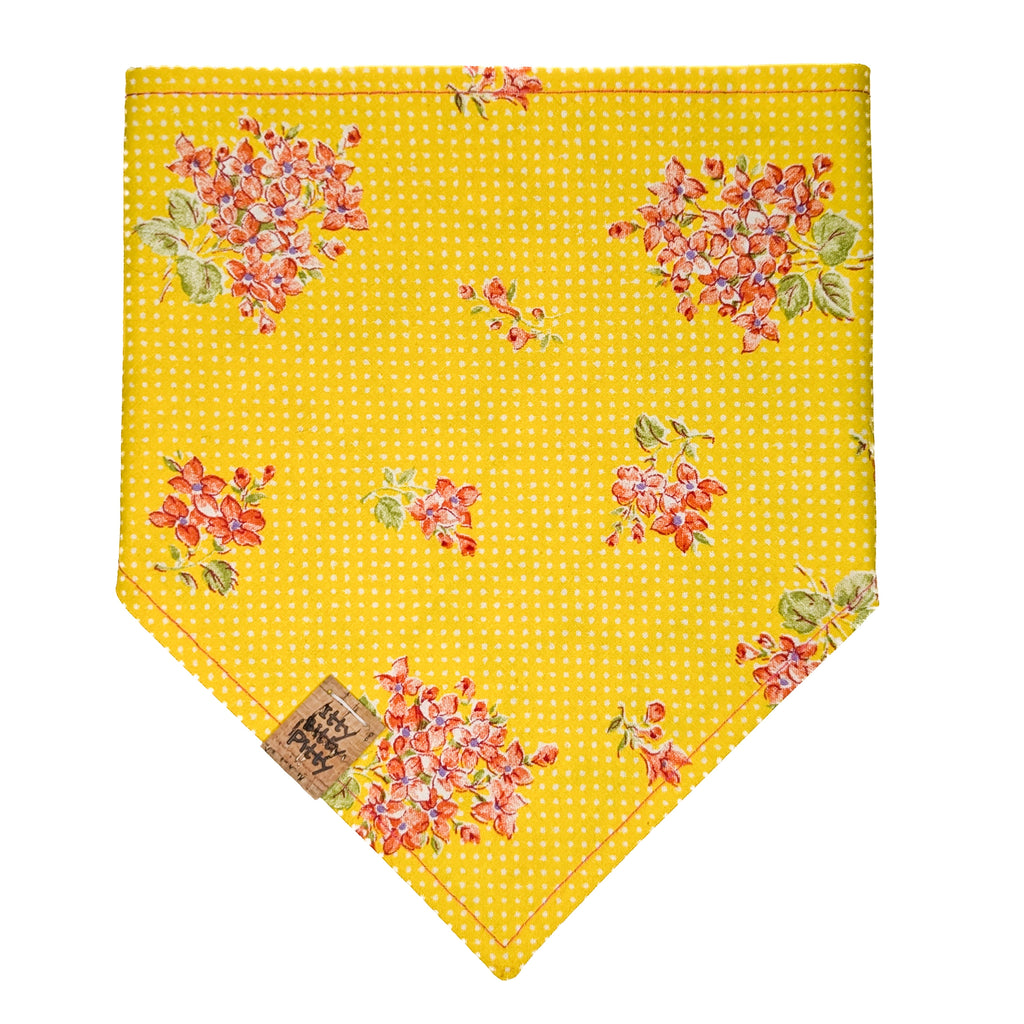 Green Daisies Pet Bandana