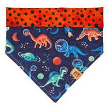Load image into Gallery viewer, Space Dinos Pet Bandana
