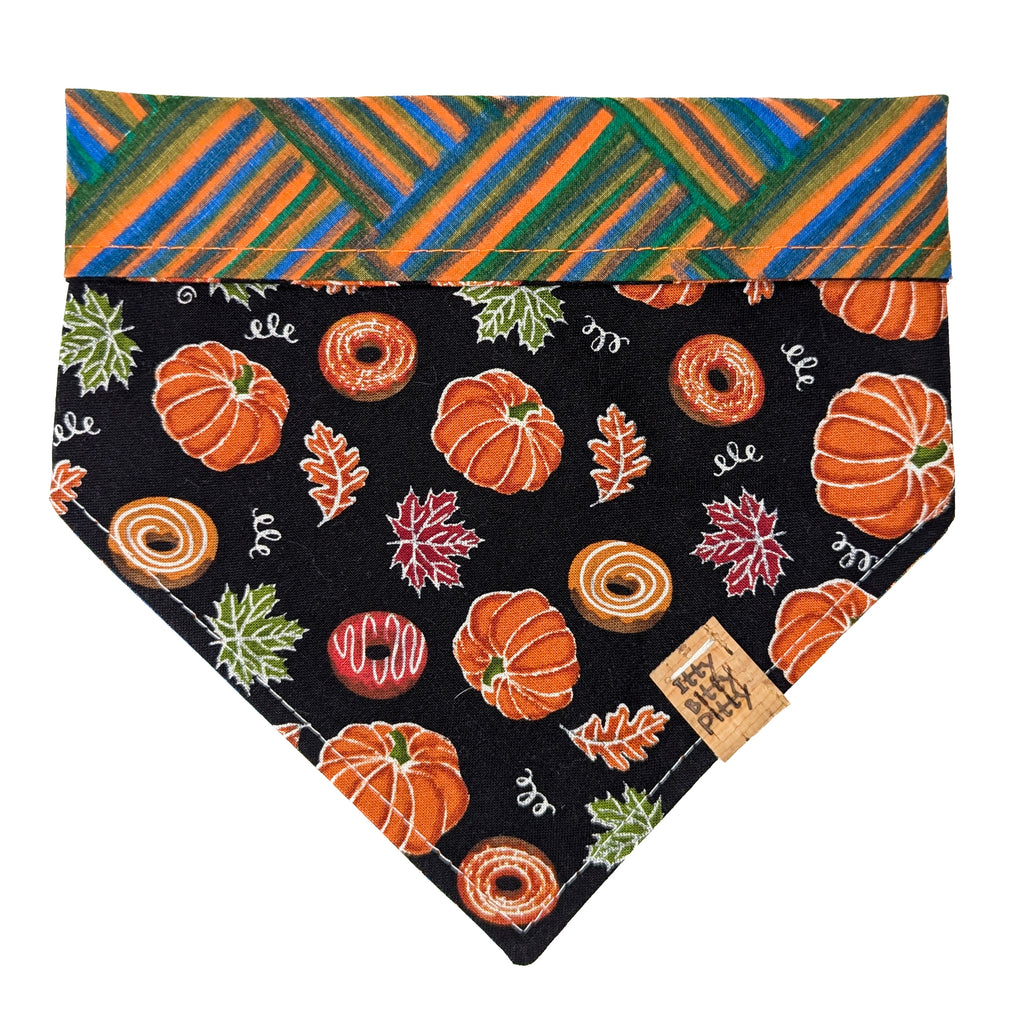 Pumpkin Donuts Pet Bandana