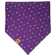Load image into Gallery viewer, Purple Owls Pet Bandana
