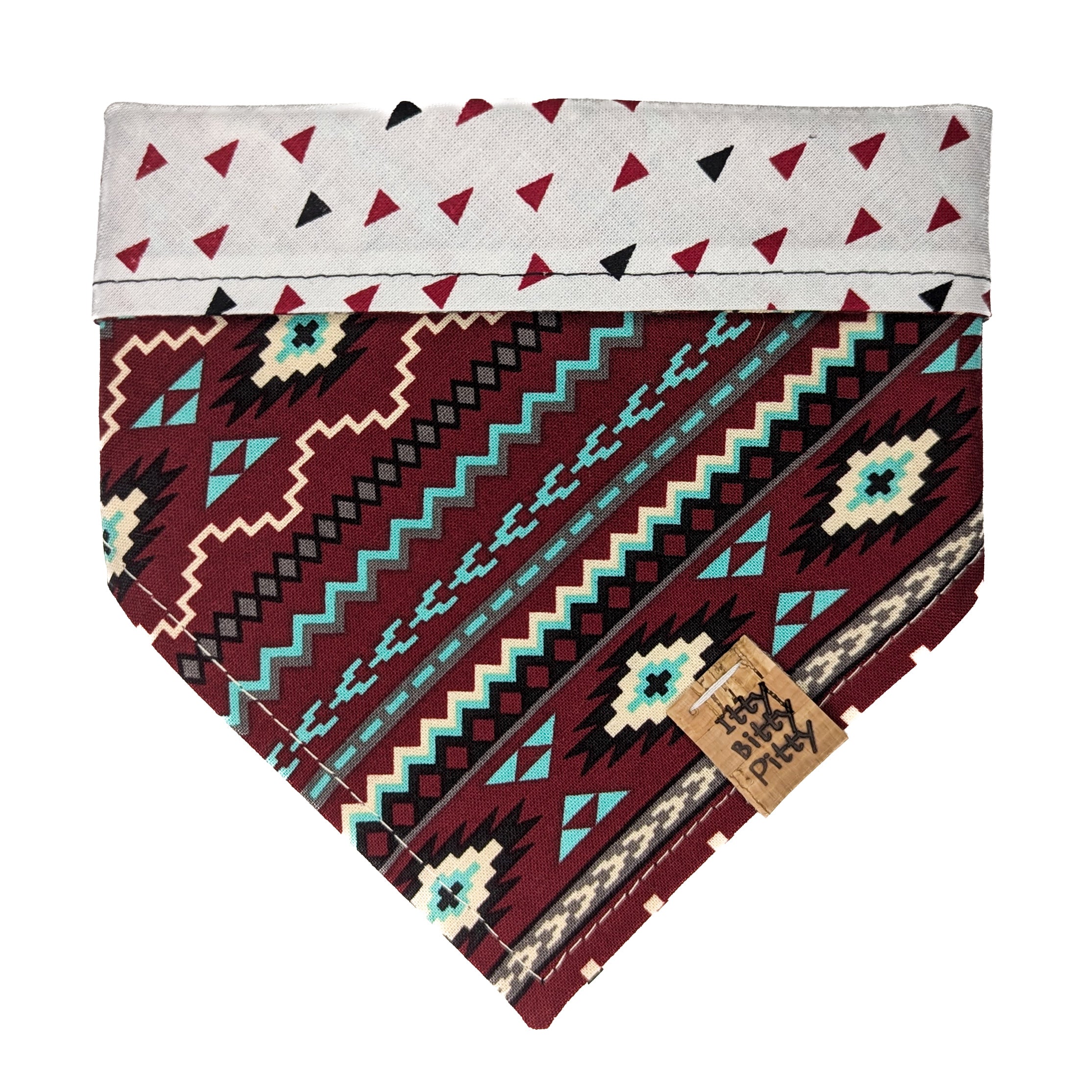 Red Aztec Pet Bandana