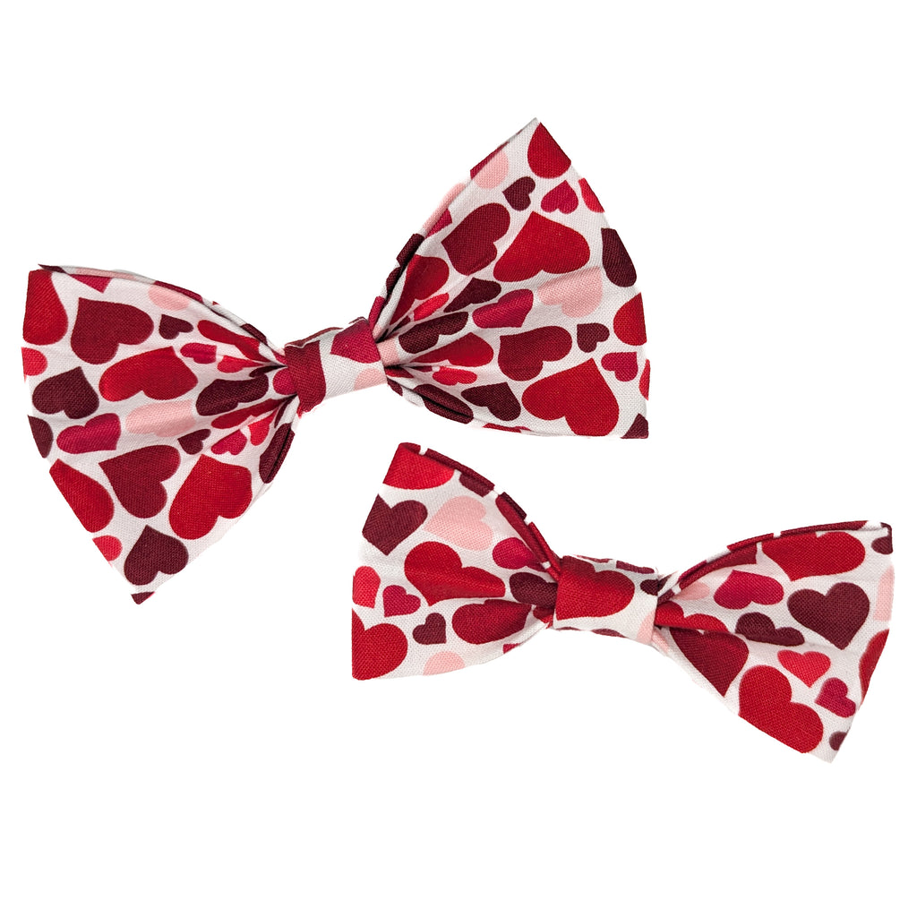 Queen of Hearts Pet Bow Tie