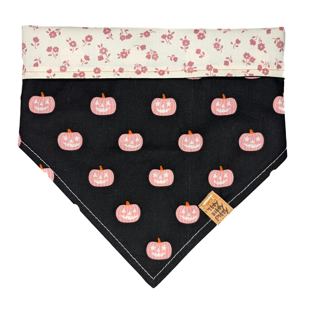 Little Pink Pumpkin Pet Bandana