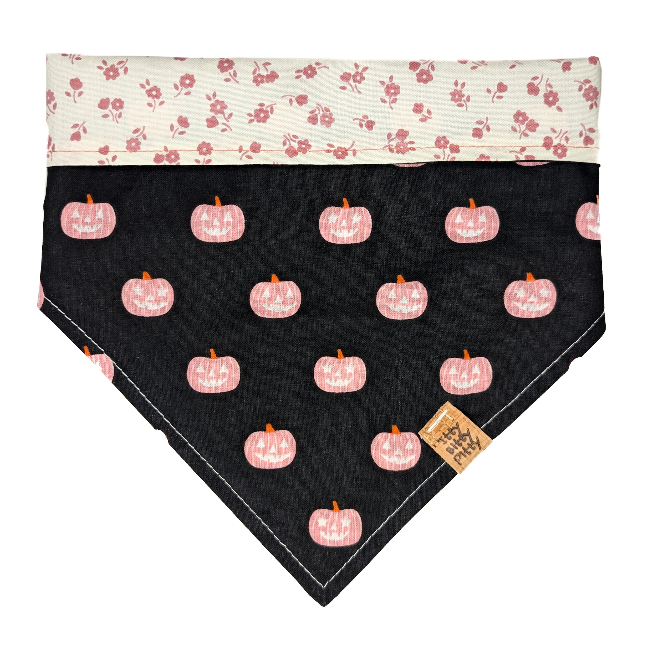 Little Pink Pumpkin Pet Bandana