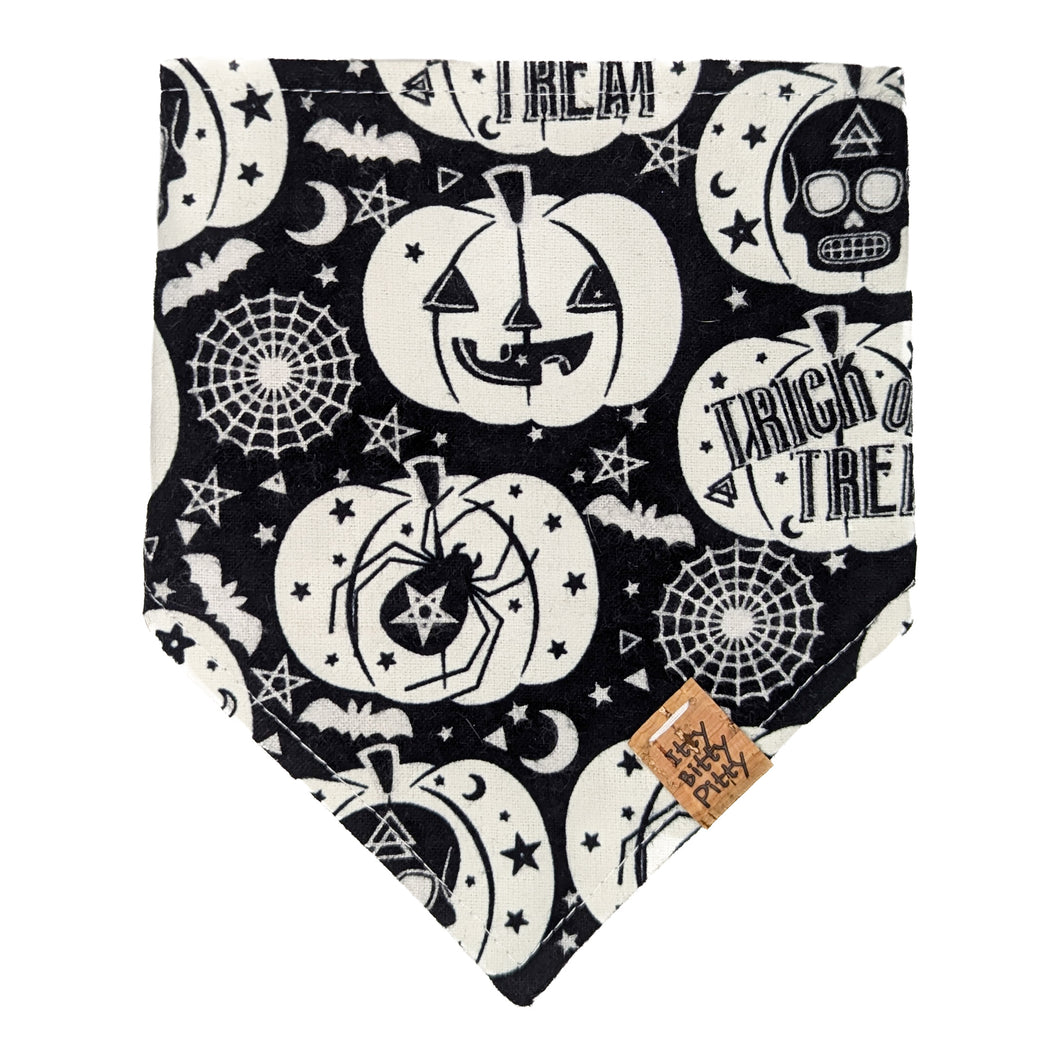 Halloween Pumpkins Pet Bandana - GLOW IN THE DARK
