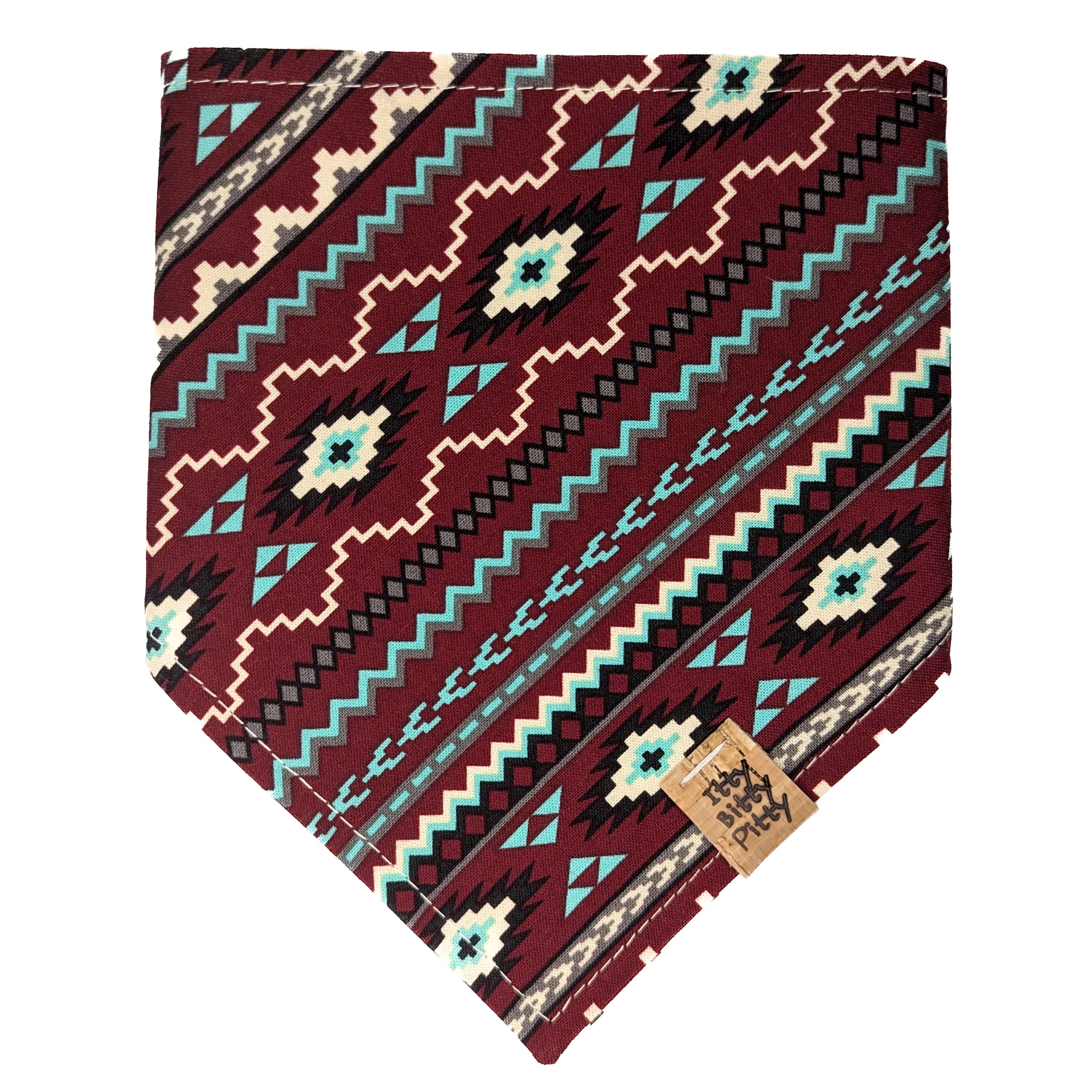 Red Aztec Pet Bandana