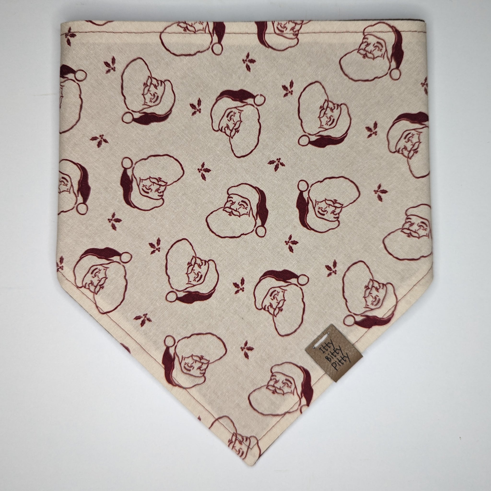 Santa Head Pet Bandana