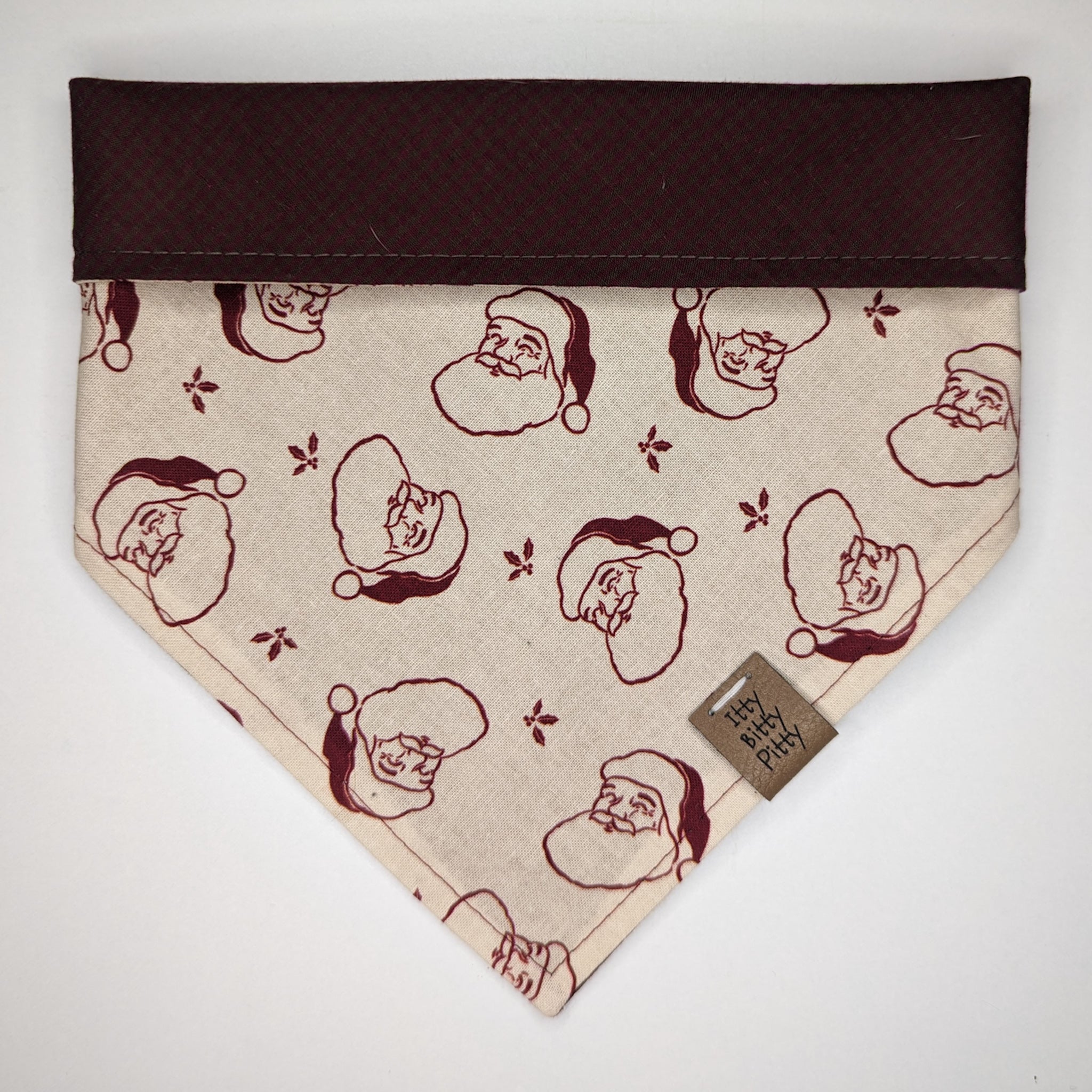 Santa Head Pet Bandana