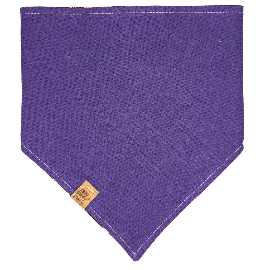 Multi-Color Mini Jack-O-Lantern Pet Bandana