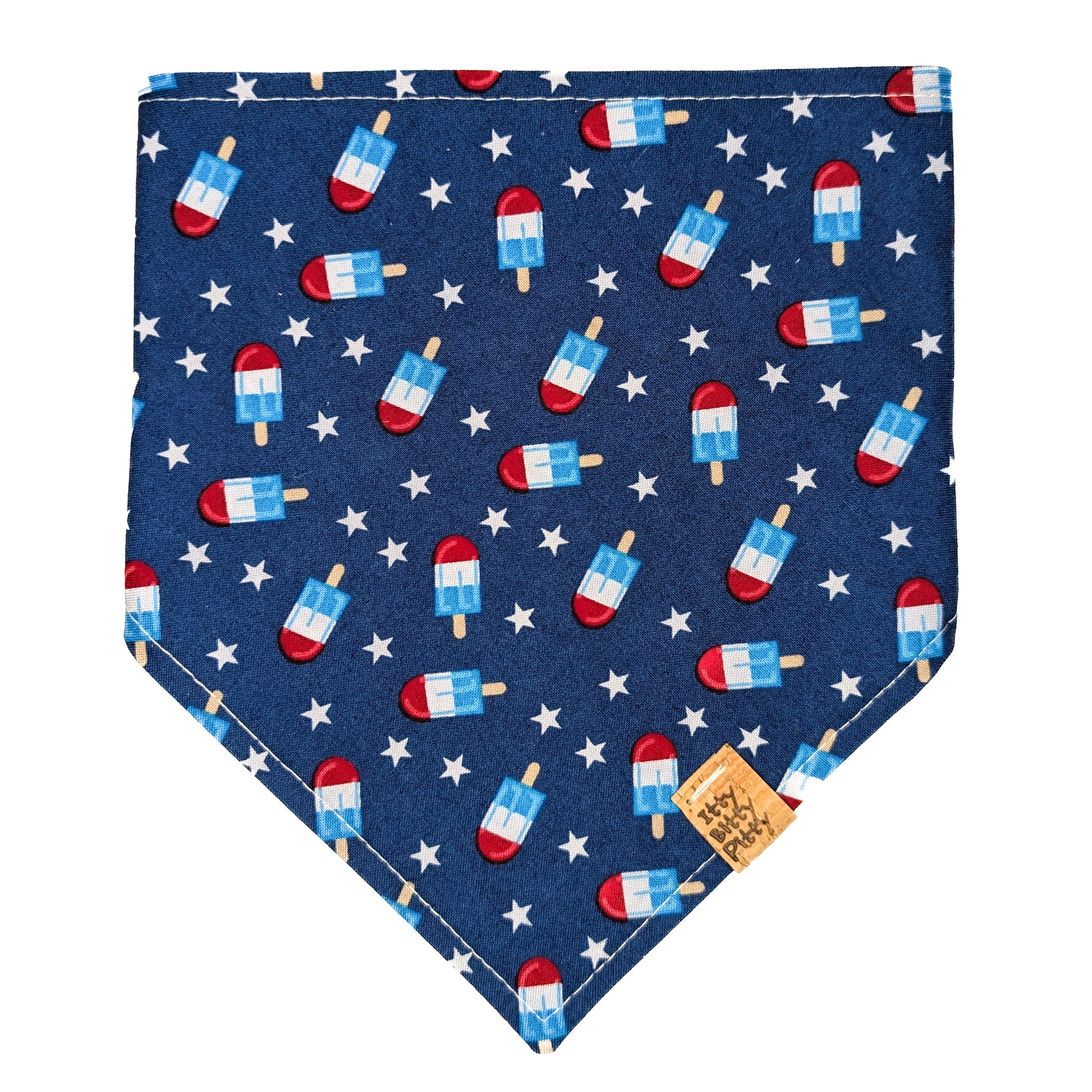 Patriotic Popsicle Pet Bandana