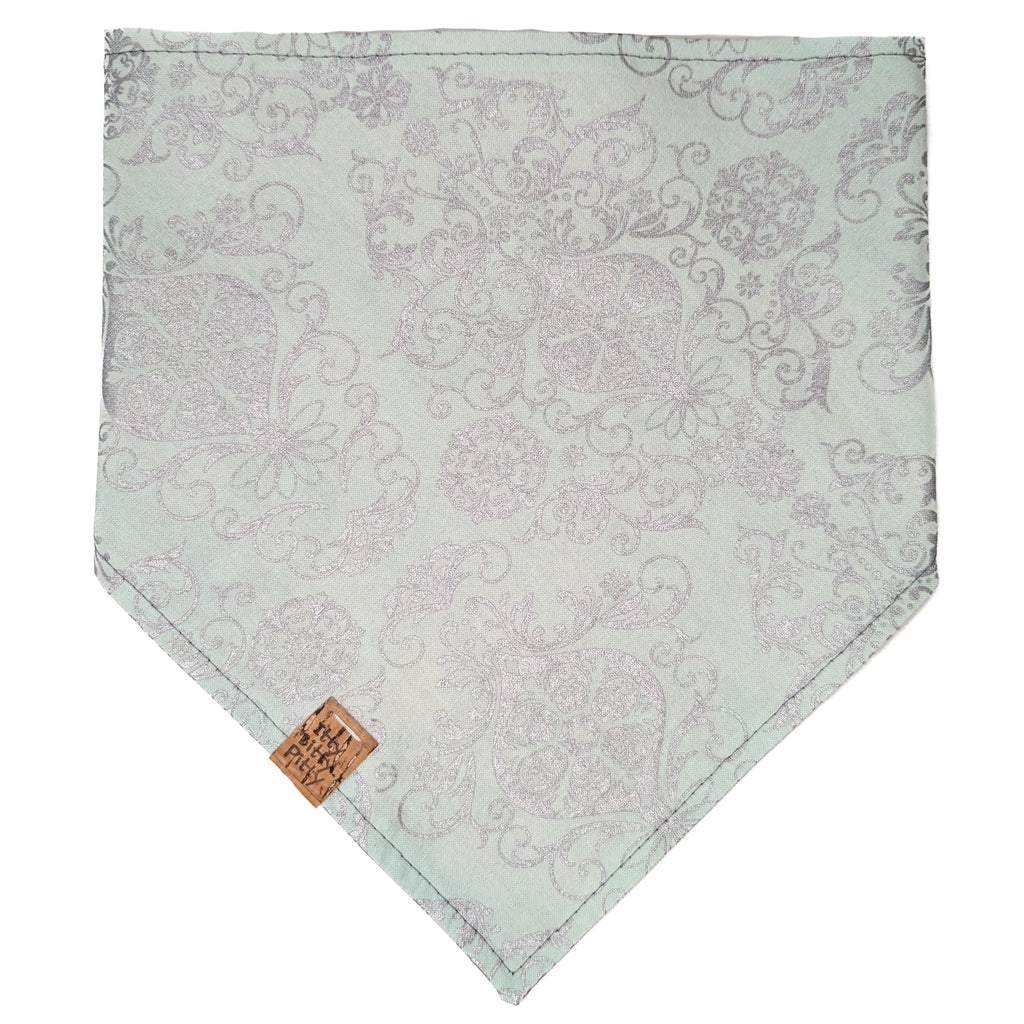 Black Cat Face Pet Bandana