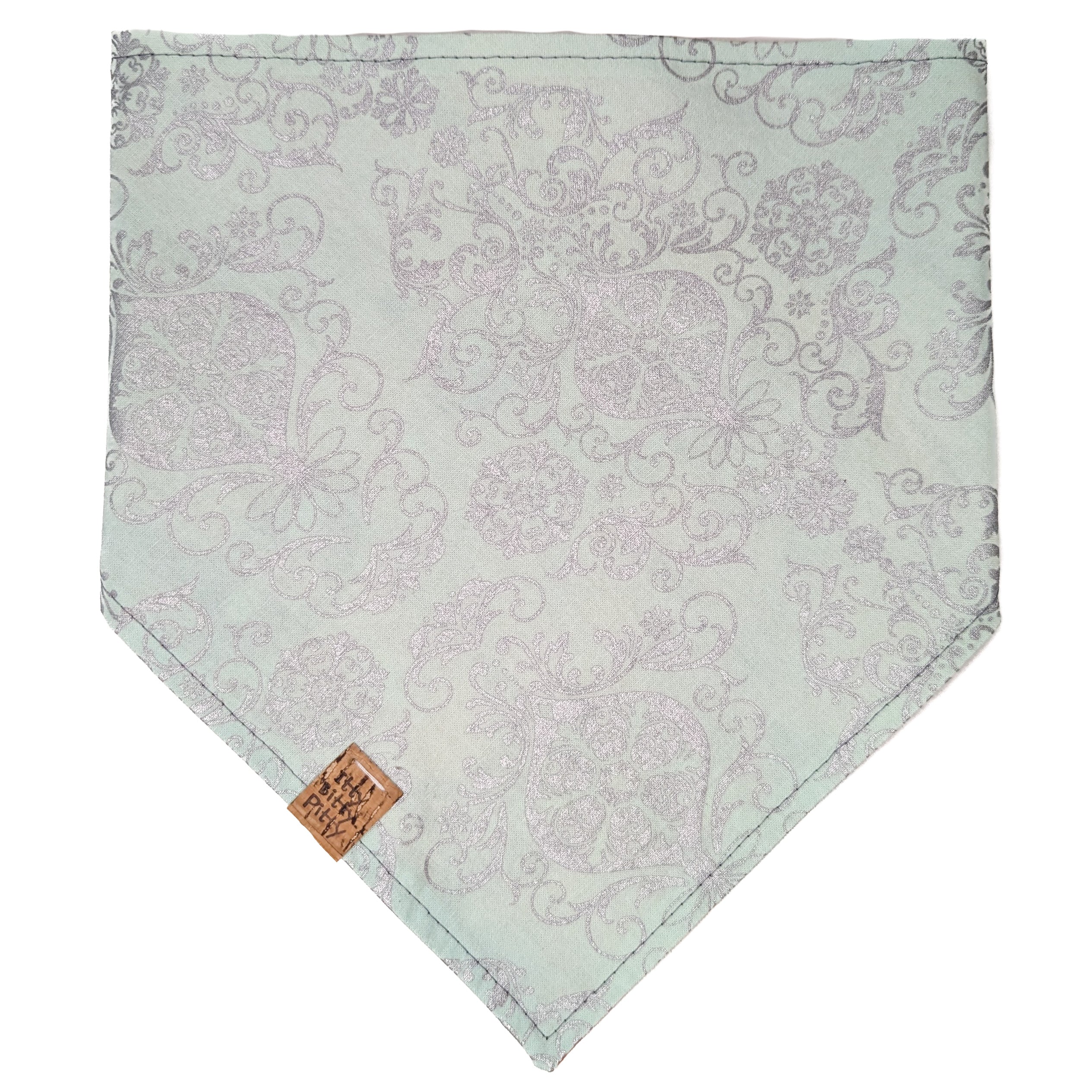 Black Cat Face Pet Bandana