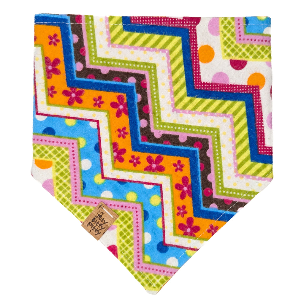 Orange Hibiscus Pet Bandana