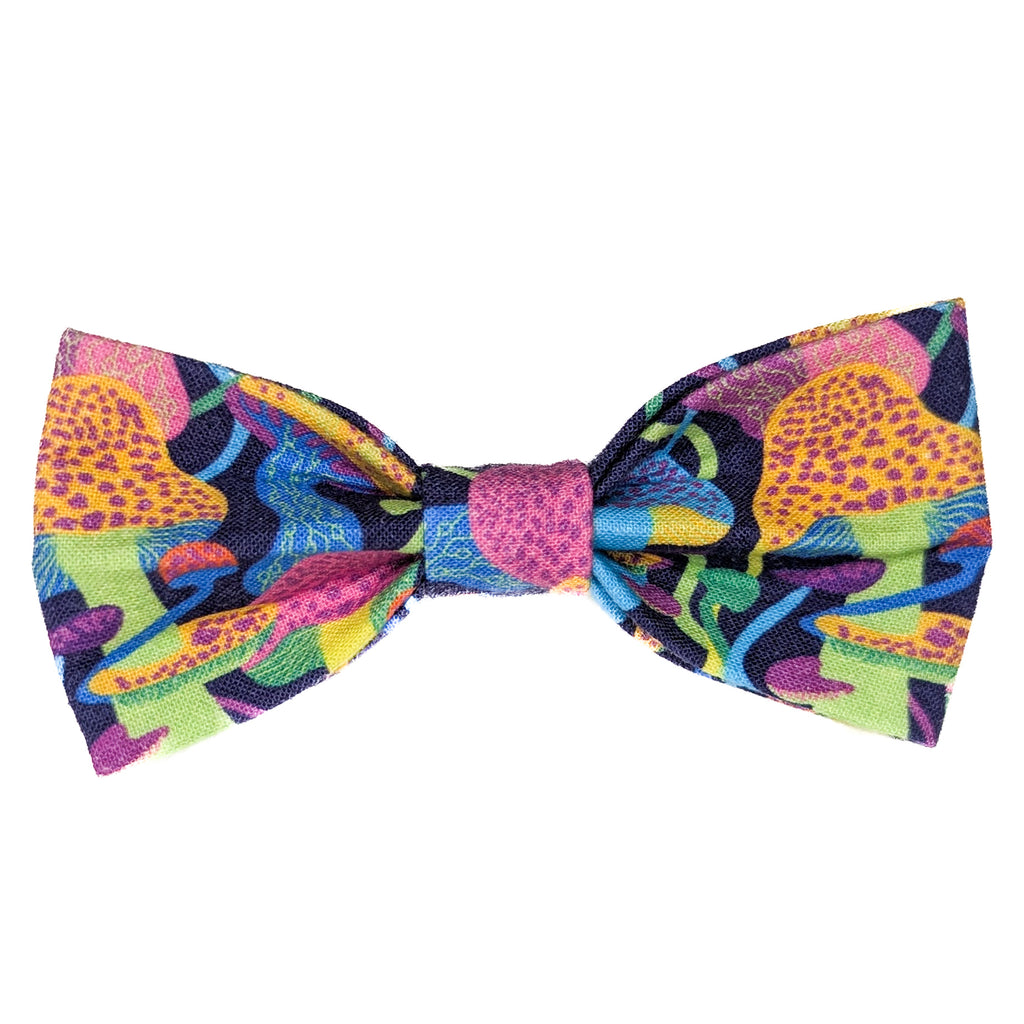 Psychedelic Mushroom Pet Bow Tie