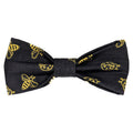 Black Bumblebees and Ladybugs Pet Bow Tie