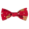 Red Reindeer Pet Bow Tie