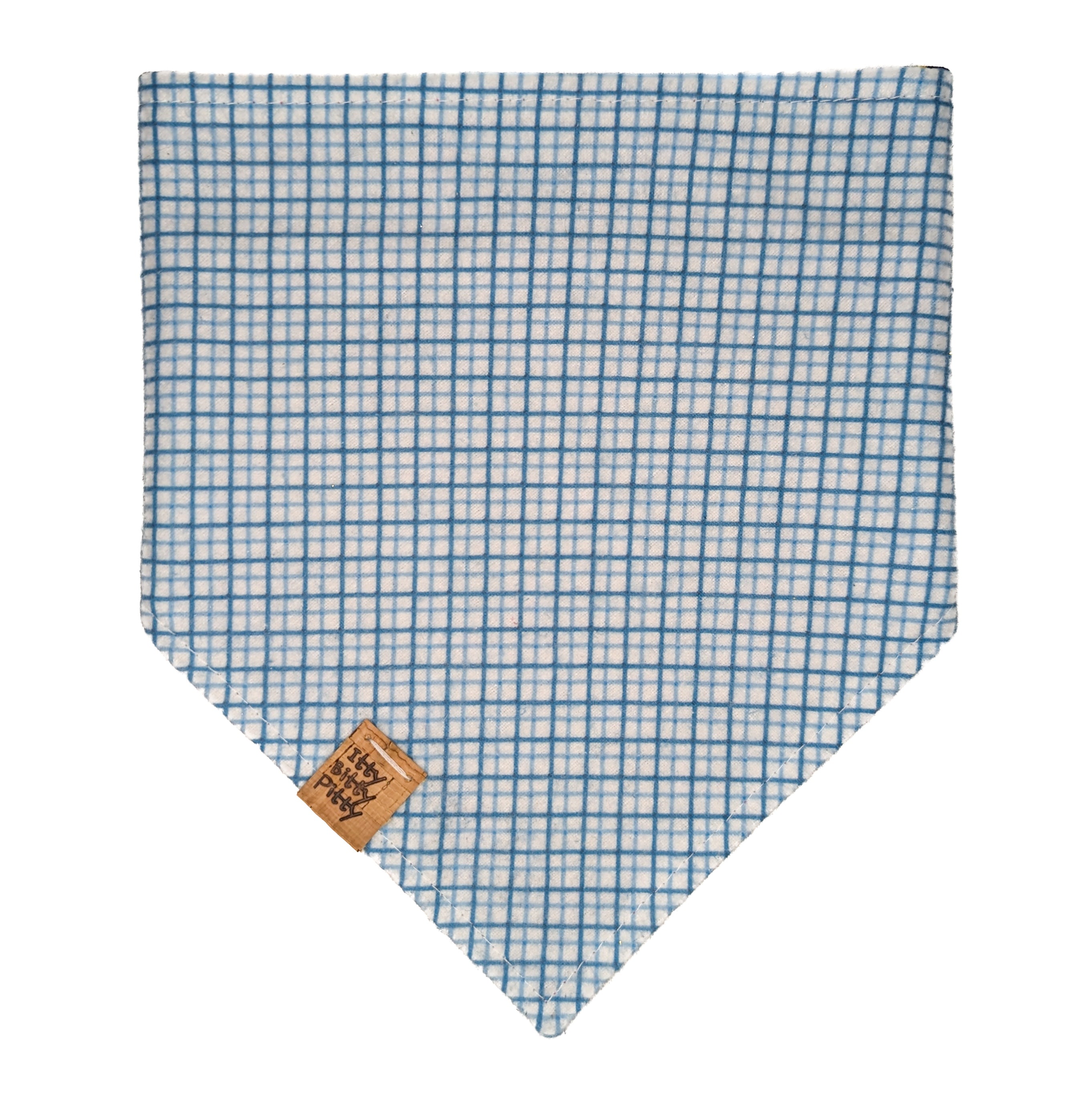 Small Blue Flower Pet Bandana