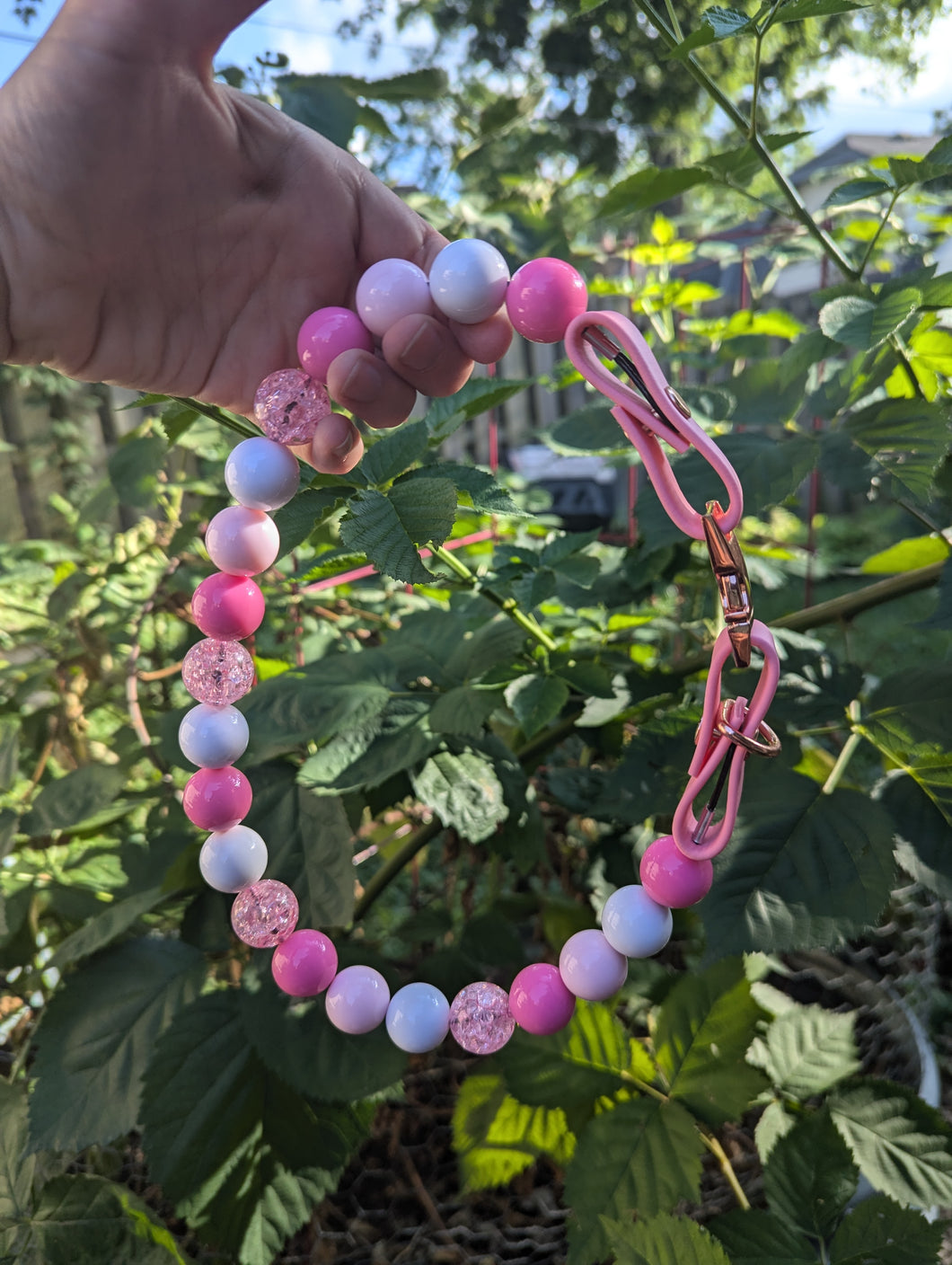 Pinkalicious Beaded Pet Collar