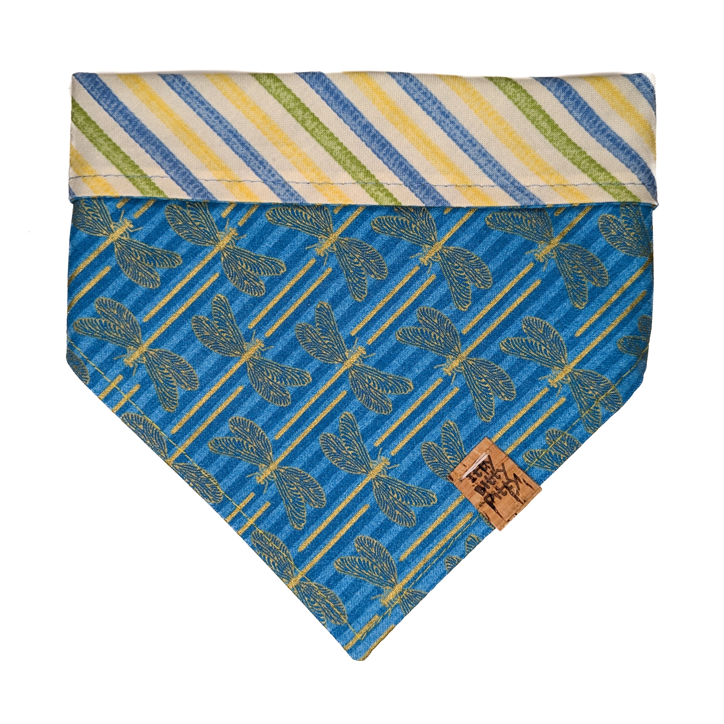 Golden Dragonfly Pet Bandana