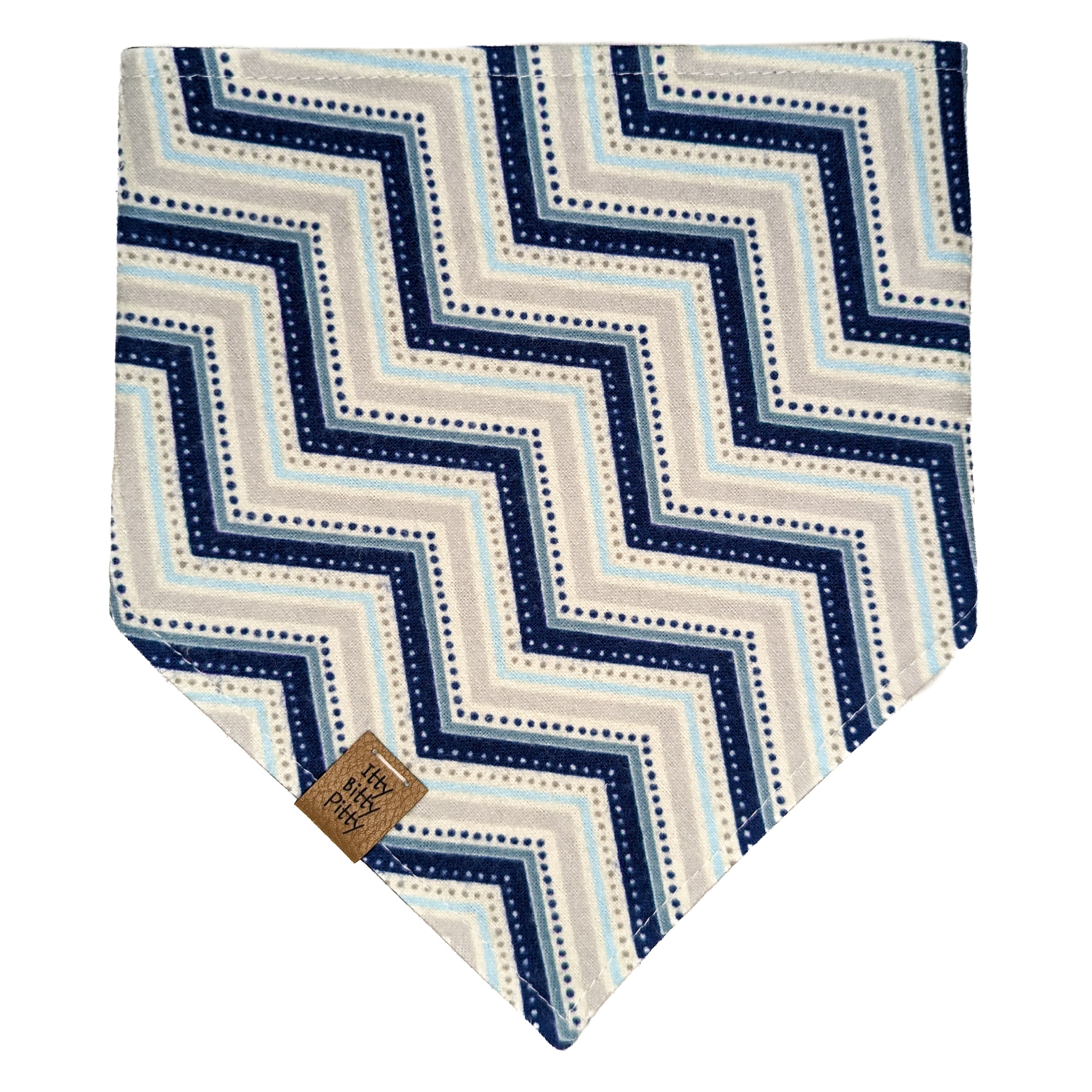 Navy Anchors Pet Bandana