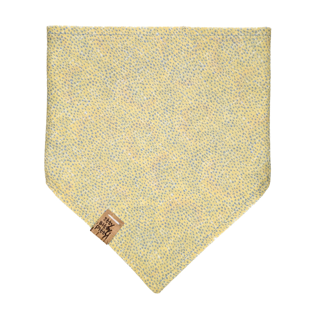 Tie Dye Paw Print Pet Bandana