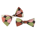 Green and Pink Polka Dot Pet Bow Tie