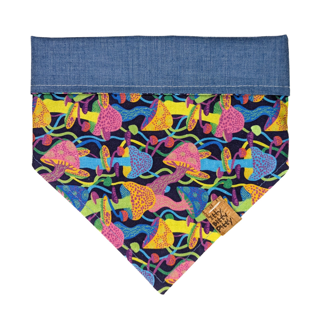 Psychedelic Mushroom Pet Bandana