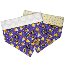 Load image into Gallery viewer, Candy Corn Costume Party Pet Bandana
