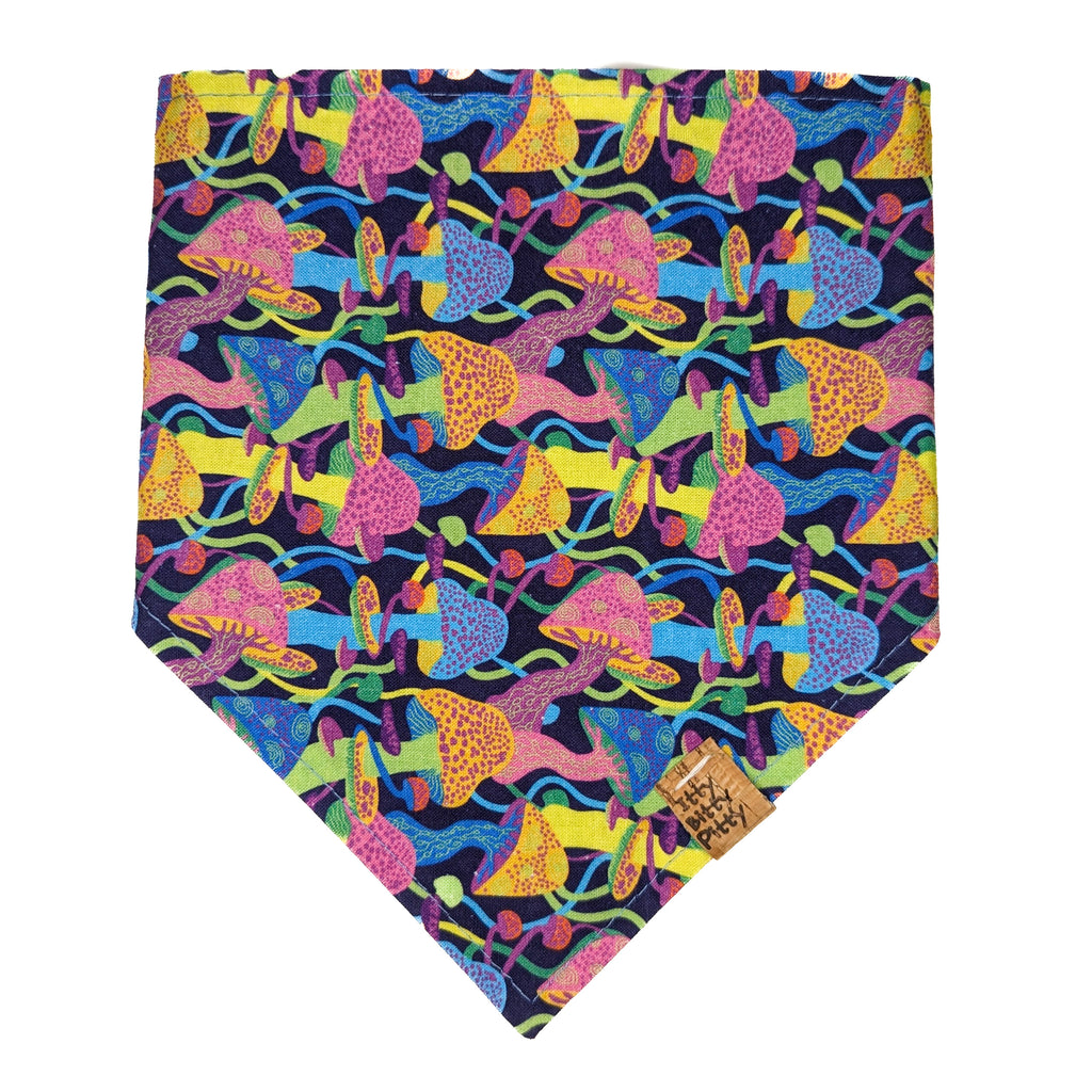 Psychedelic Mushroom Pet Bandana