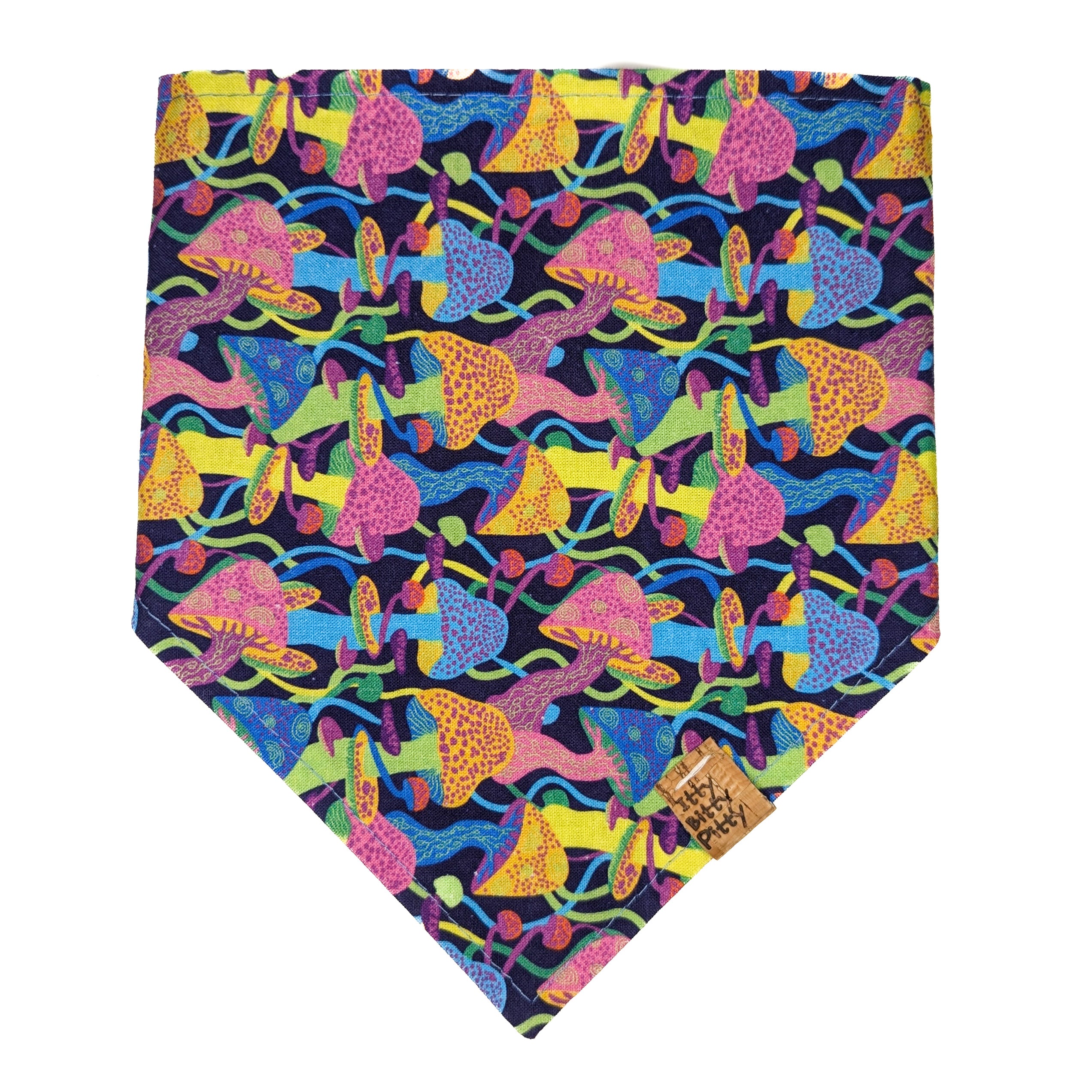 Psychedelic Mushroom Pet Bandana