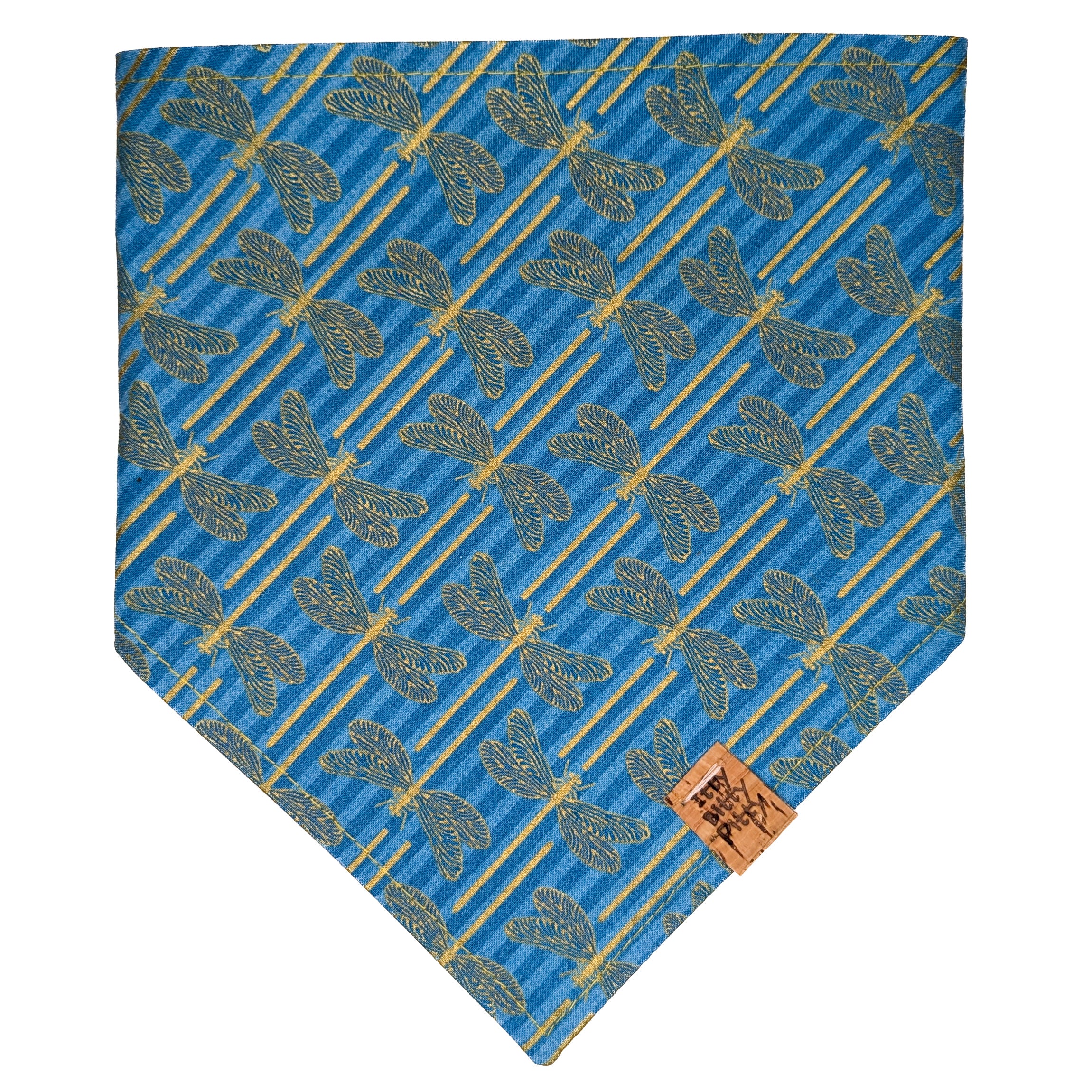 Golden Dragonfly Pet Bandana