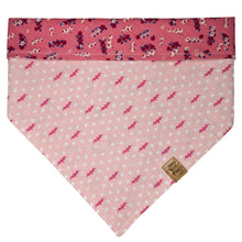 Load image into Gallery viewer, Pink Bats Pet Bandana
