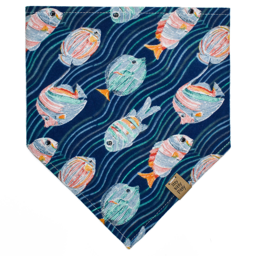 Just Keep Swimming Pet Bandana