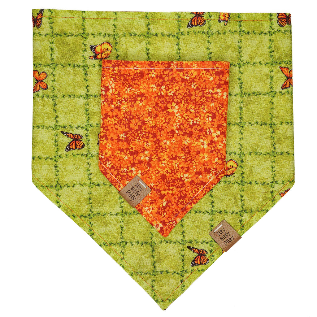 Save the Monarchs Pet Bandana