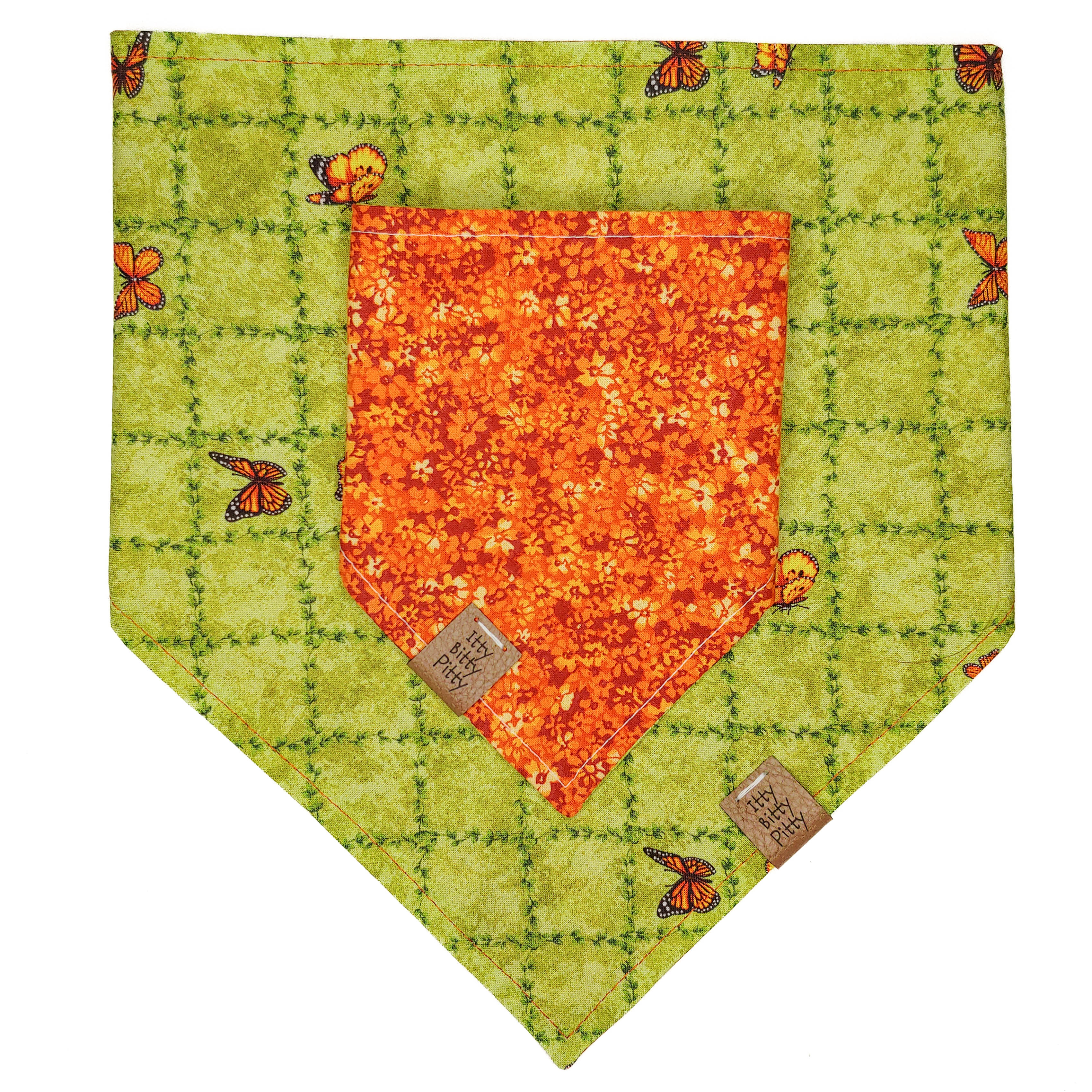 Save the Monarchs Pet Bandana