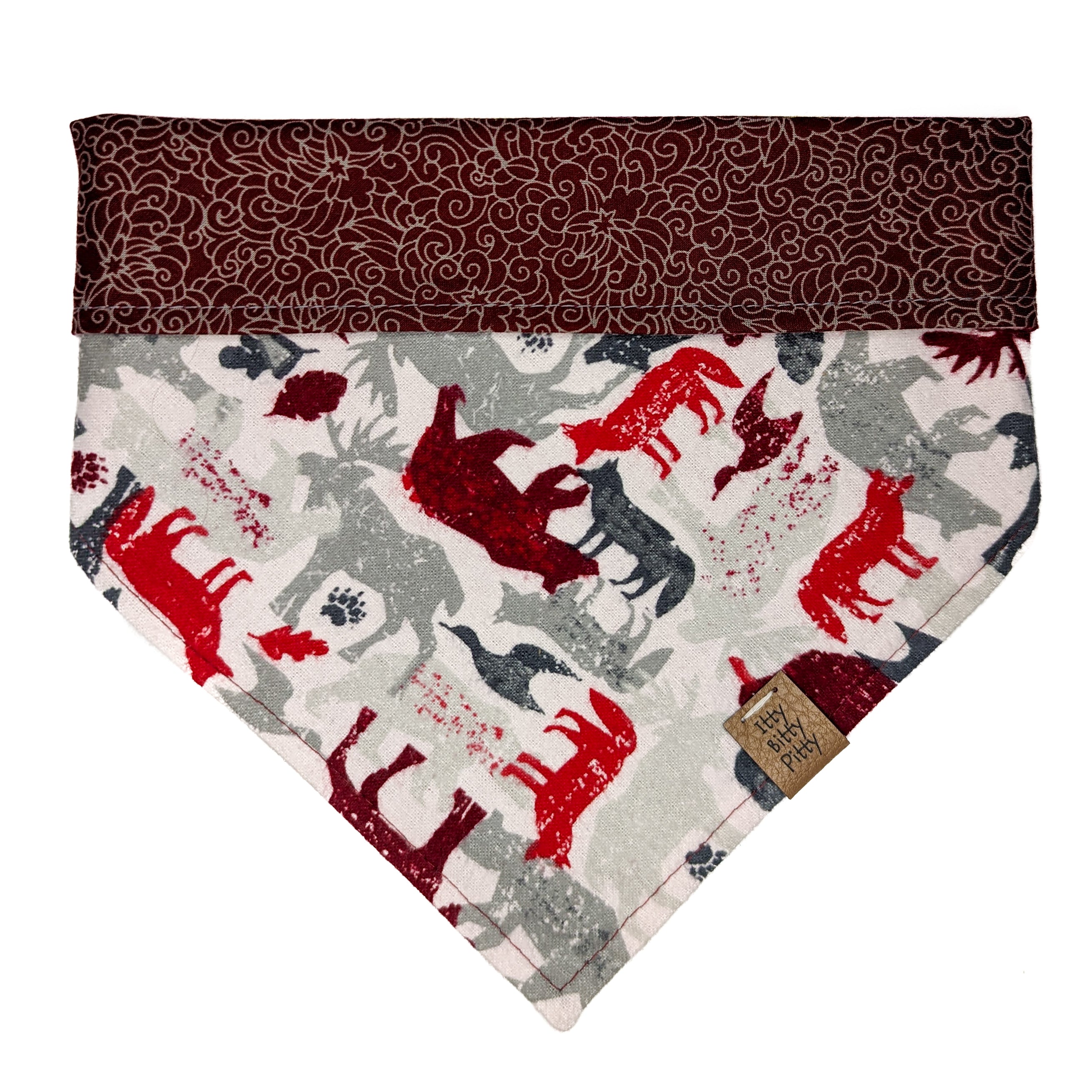 Winter Silhouette Pet Bandana