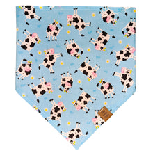 Load image into Gallery viewer, Cow Pet Bandana
