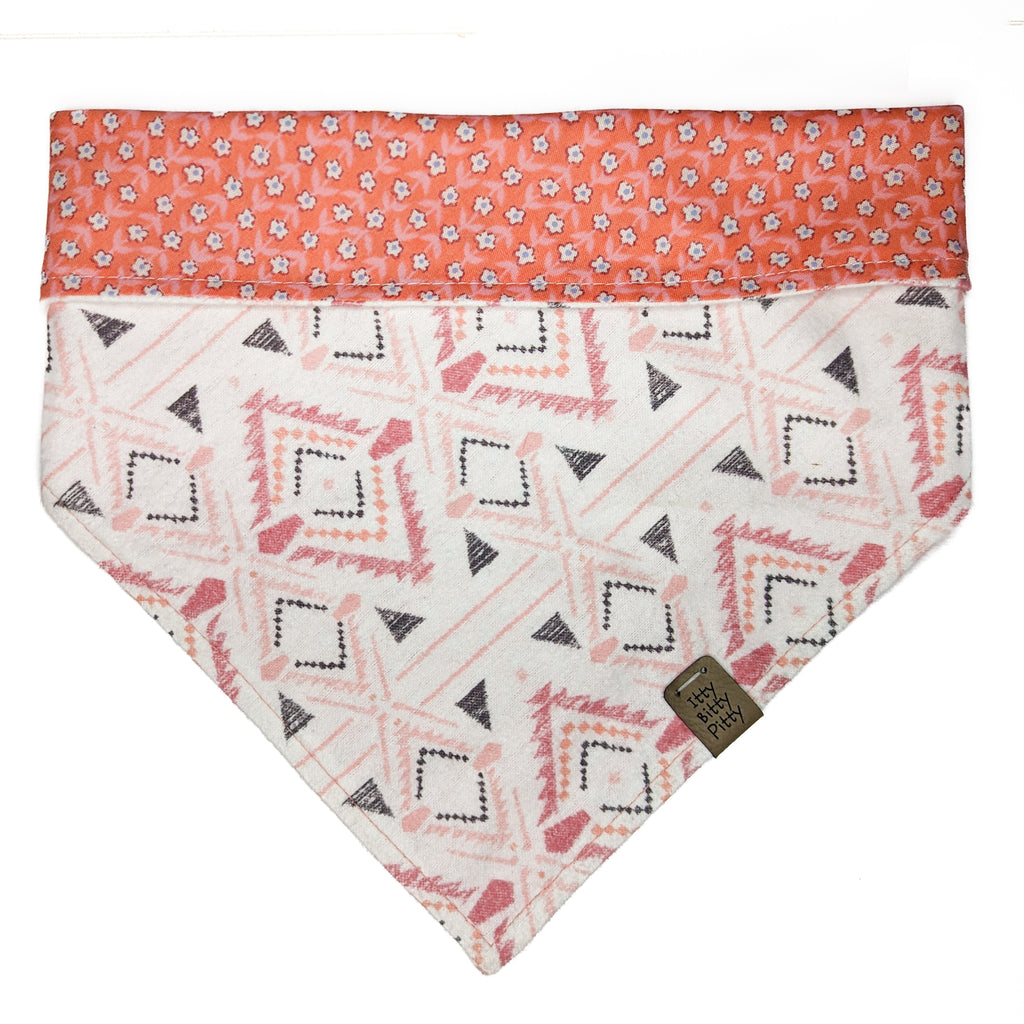 Geometric Garden Pet Bandana