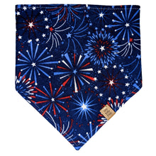 Load image into Gallery viewer, Fireworks Pet Bandana
