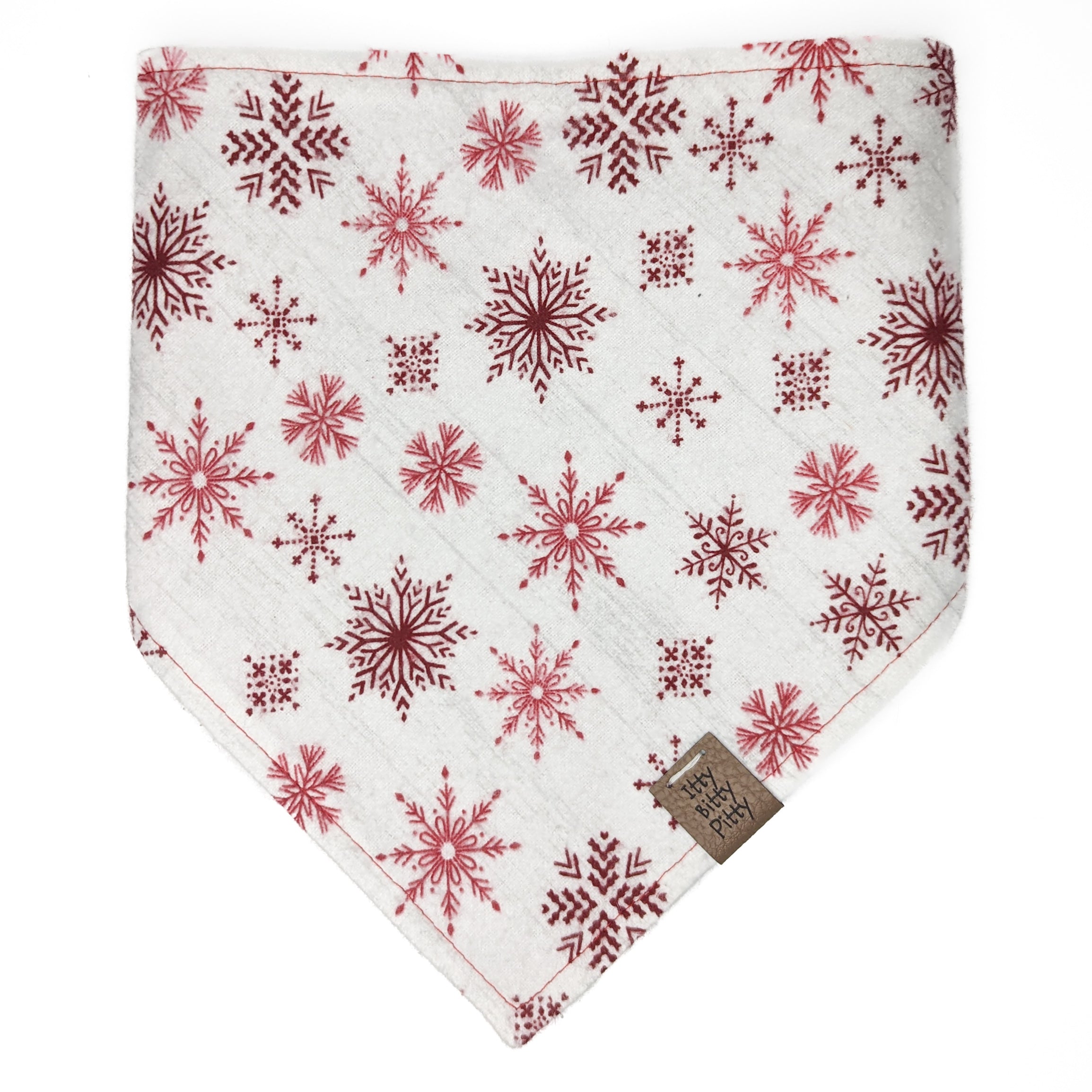 Rustic Snowflake Pet Bandana