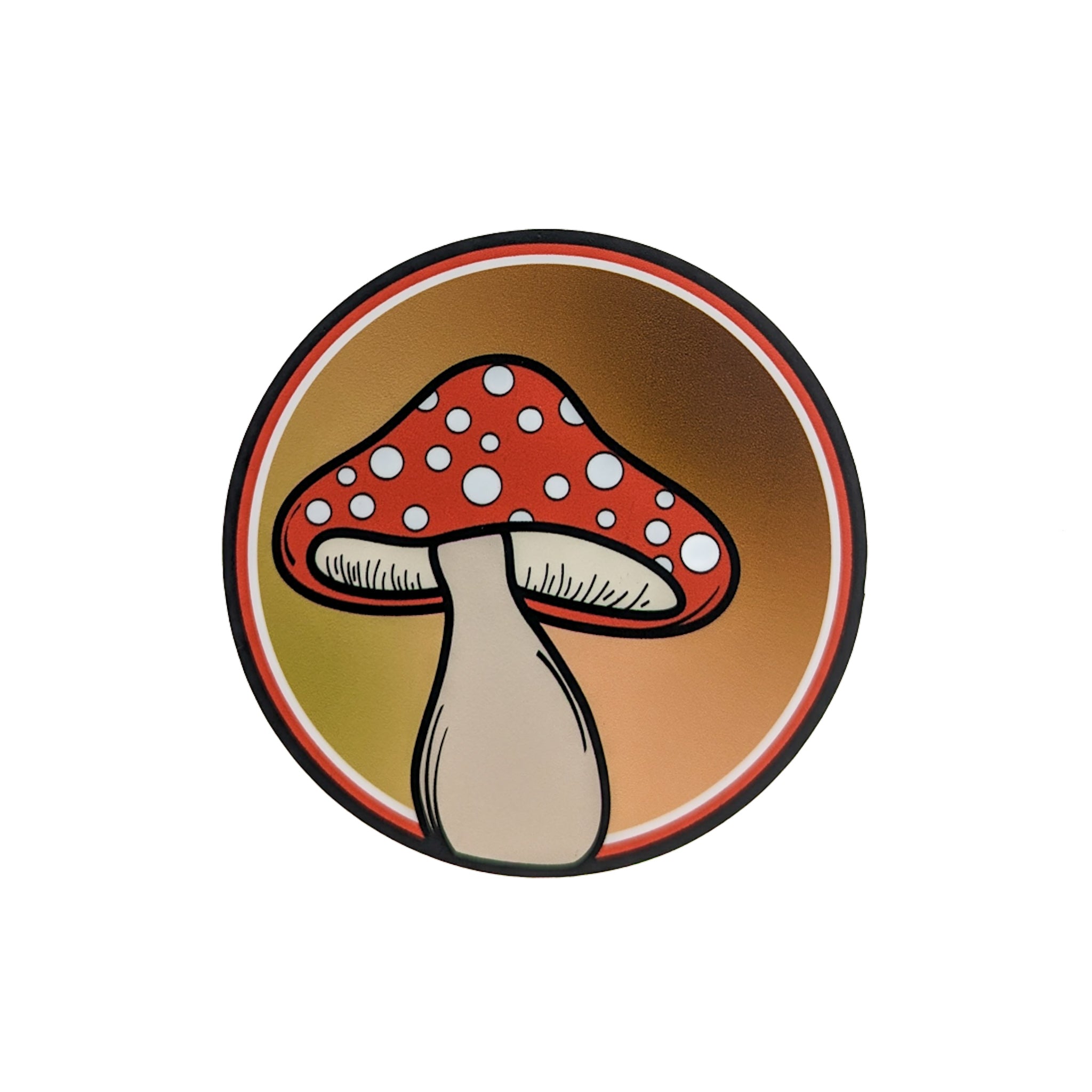 Matte Single Mushroom Sticker