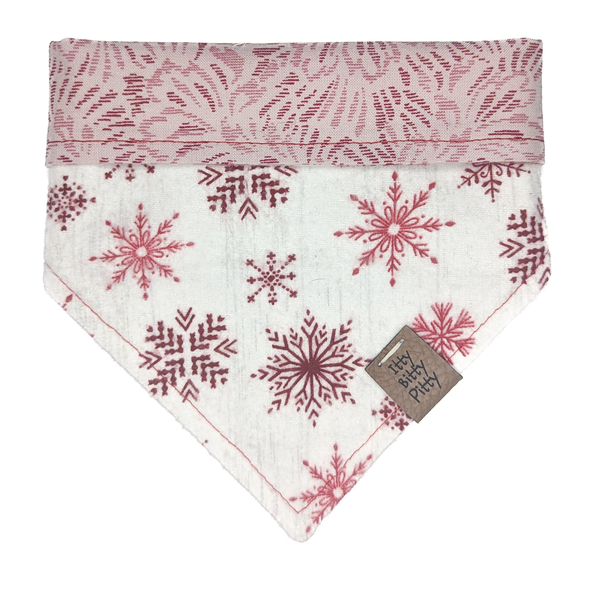 Rustic Snowflake Pet Bandana