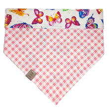 Load image into Gallery viewer, Butterfly Garden Pet Bandana
