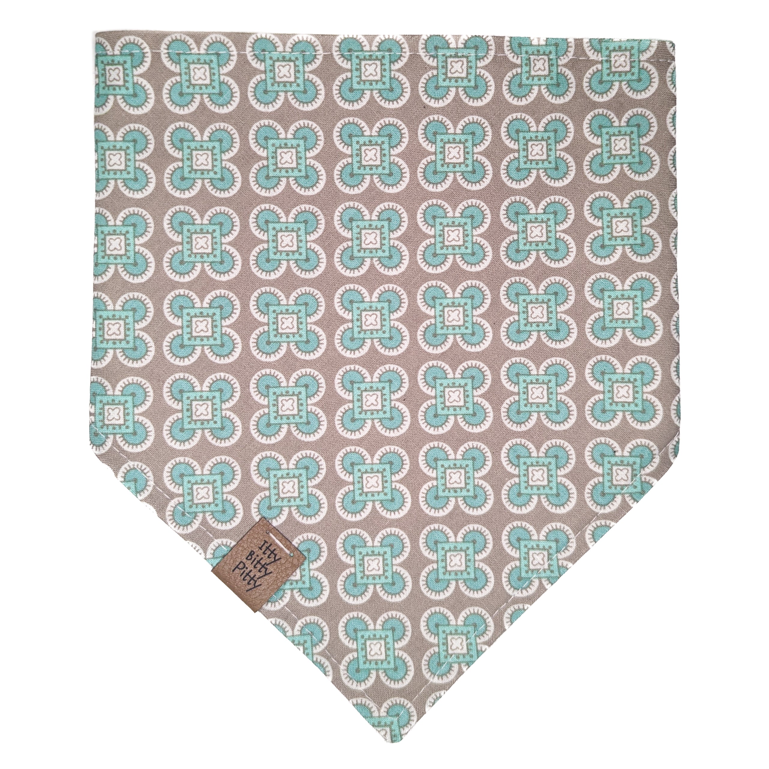 Sea Green Elephant Pet Bandana
