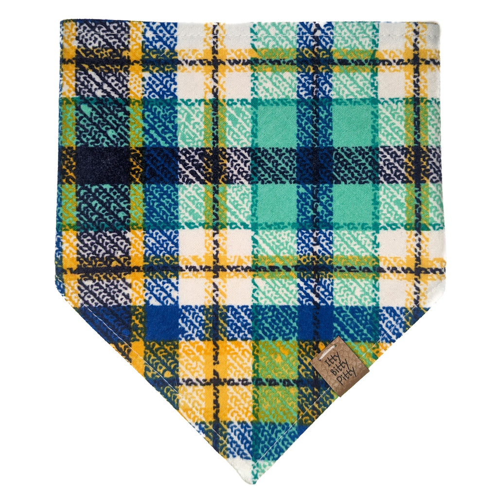 Spring Argyle Pet Bandana