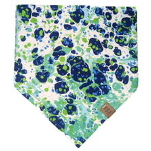 Load image into Gallery viewer, Aqua Paint Palette Pet Bandana

