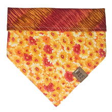 Load image into Gallery viewer, Sunset Floral Pet Bandana
