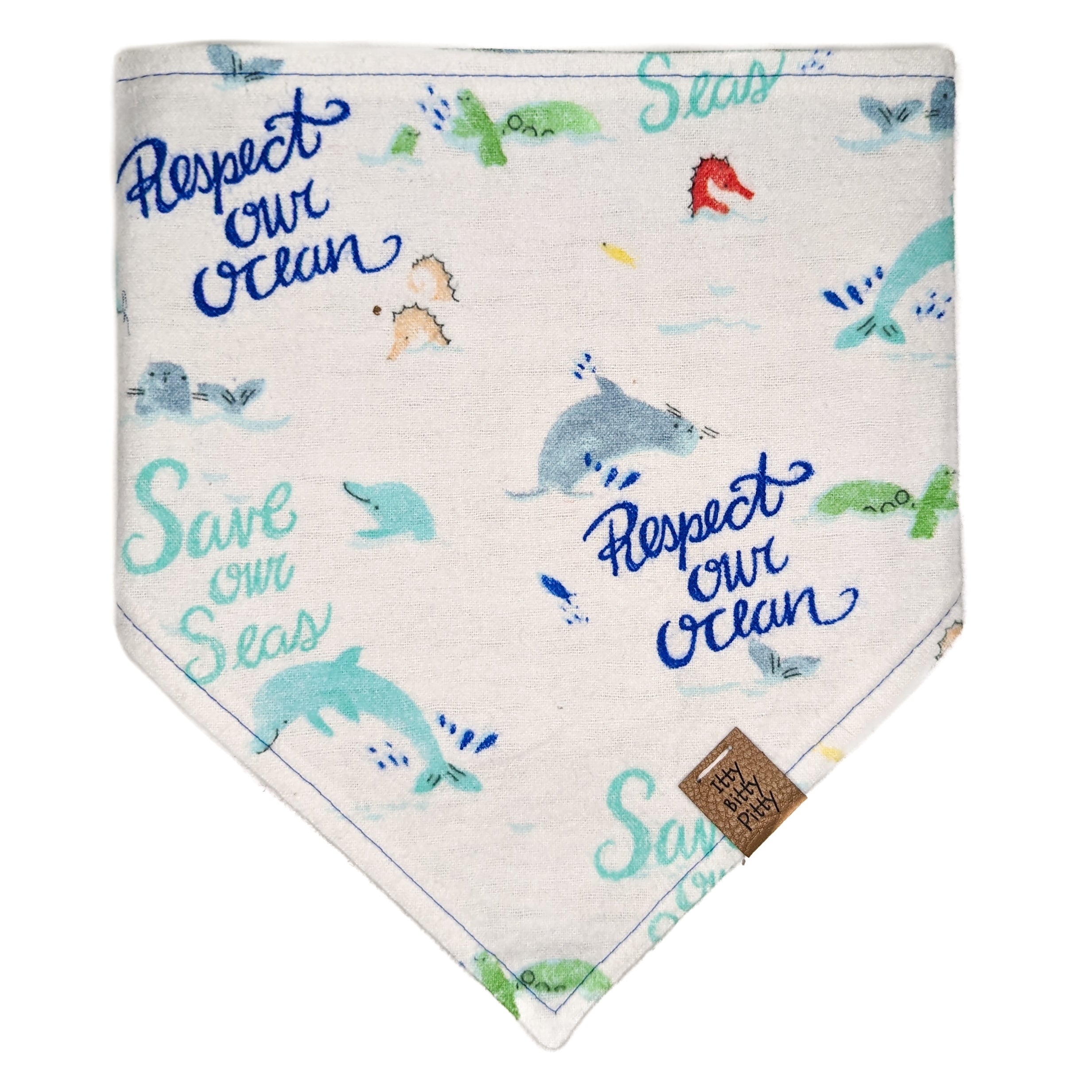 Protect Our Ocean Pet Bandana