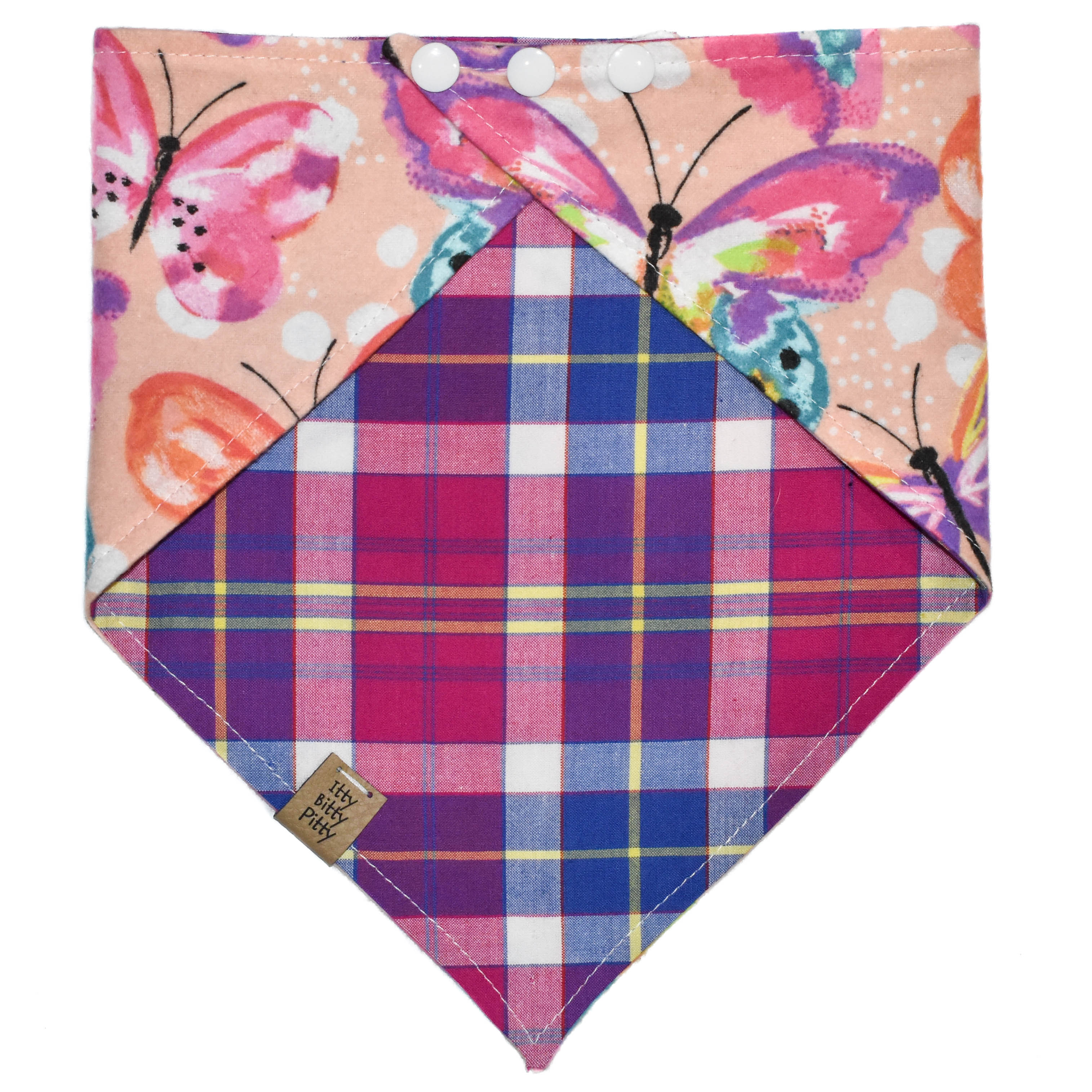 Pastel Butterflies Pet Bandana